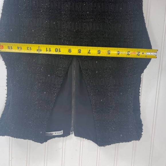 Alice + Olivia Black Size 6 Dress - Picture 10 of 15